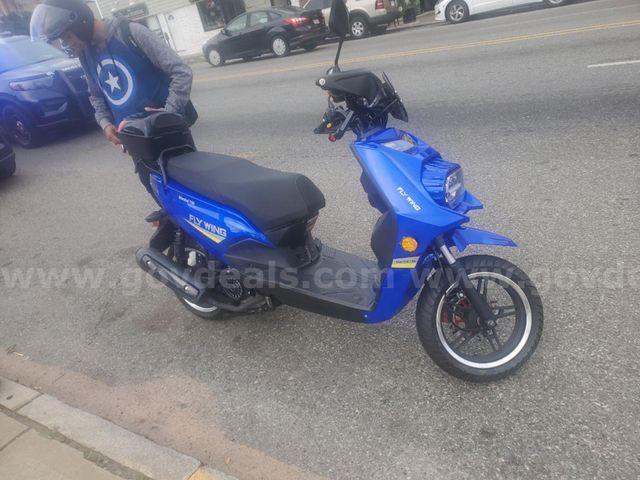 2023 ZNEN BLUE MOTORCYCLE | AllSurplus