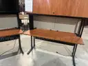 Lot of 2 Desks with Power Supply