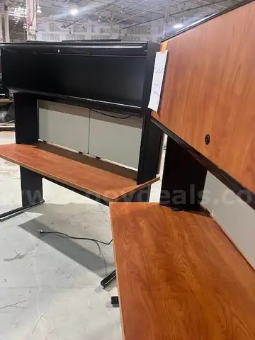 Lot of 2 Desks with Power Supply