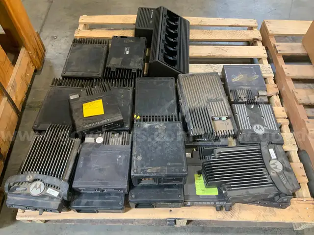 20 Pieces of Motorola Radio Equipment