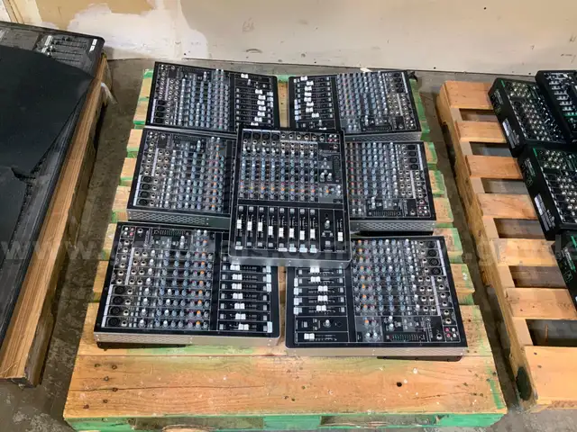 7 Onyx 1220i Audio Mixers