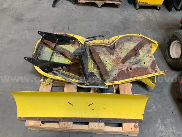 2 John Deere Riding Tractor Attachments