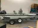 1997 Boston Whaler Boat w/ 1997 Tennessee Boat Trailer