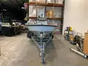 1997 Boston Whaler Boat w/ 1997 Tennessee Boat Trailer