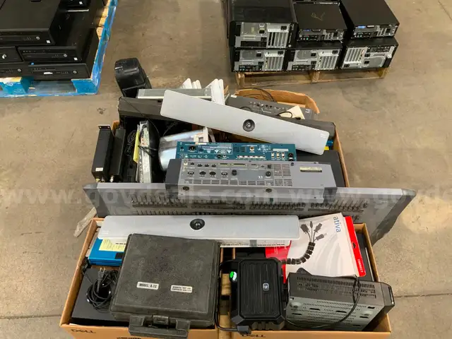 1 Pallet of Assorted AV Equipment