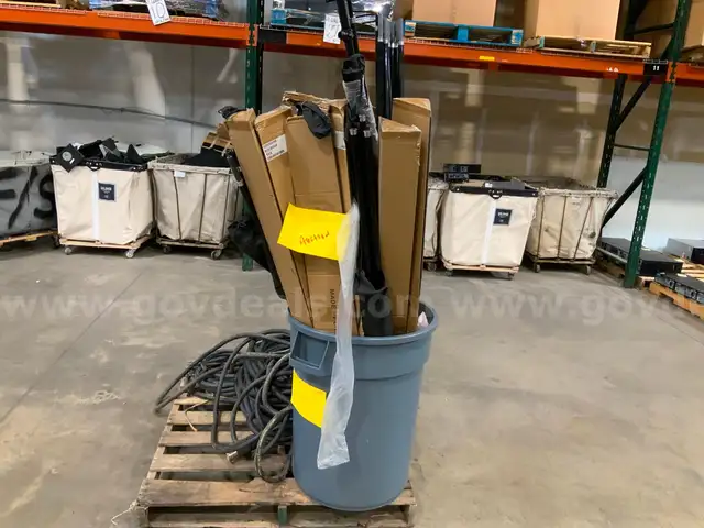 Flag post w/ electric Hose