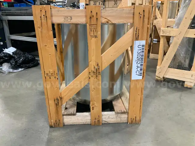 Assorted Metal Exhaust Equipment(NEW IN CRATE)