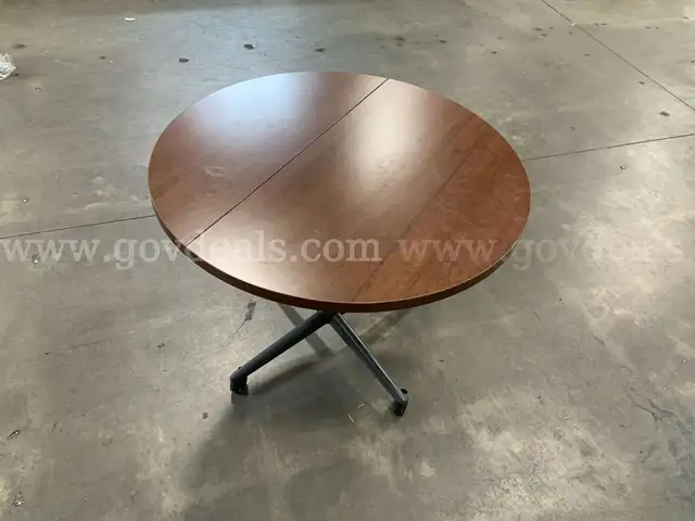 Round Rolling Table