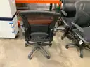 6 Black Office Chairs