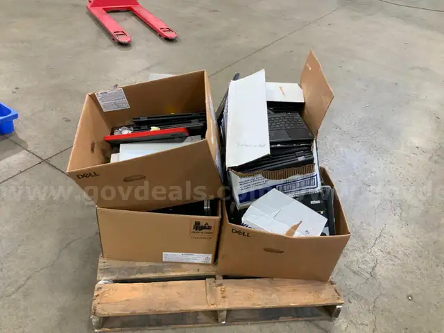 Lot of Damaged Laptops( For Parts)