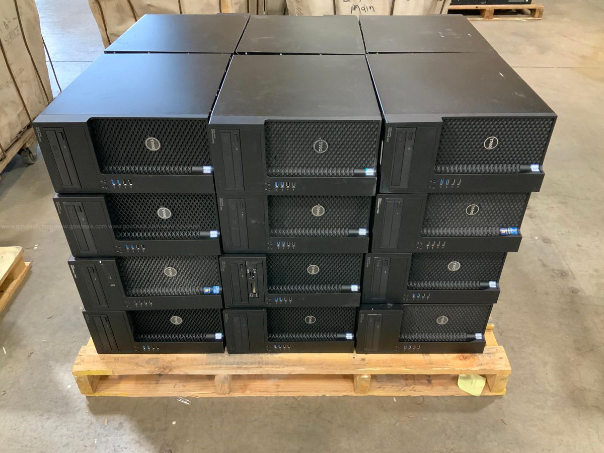 24 Dell Precision I5 Towers | GovDeals