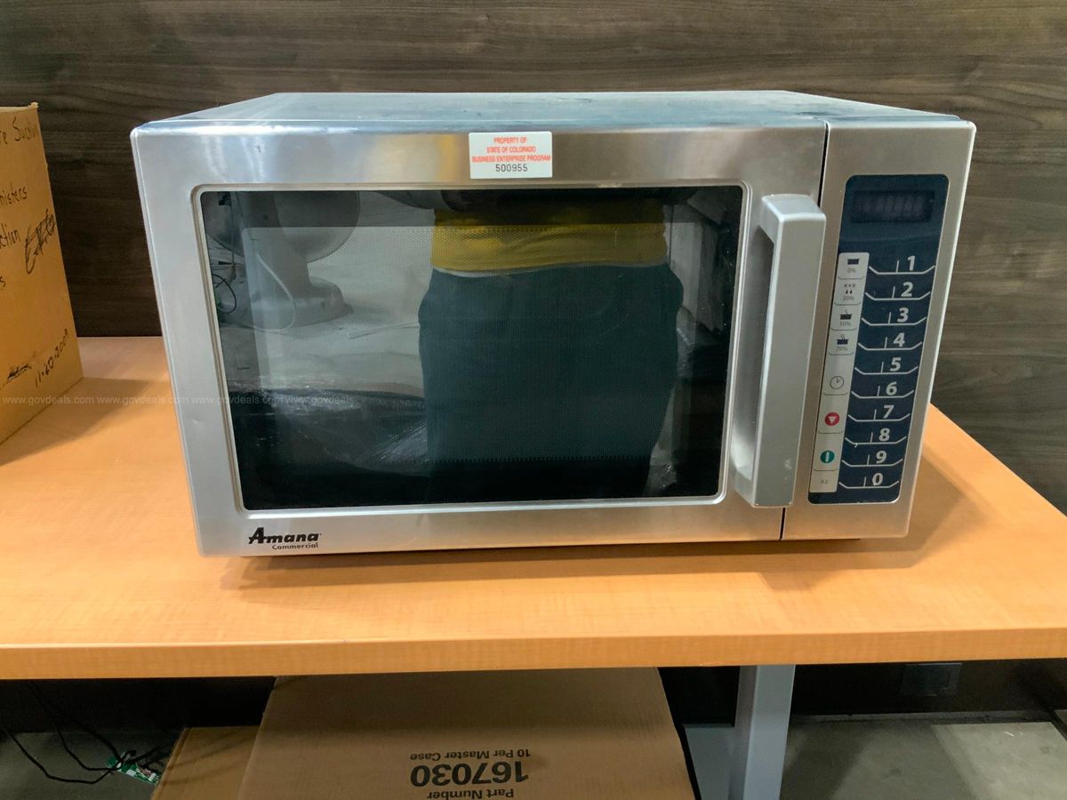 Amana Commercial Microwave | GovDeals