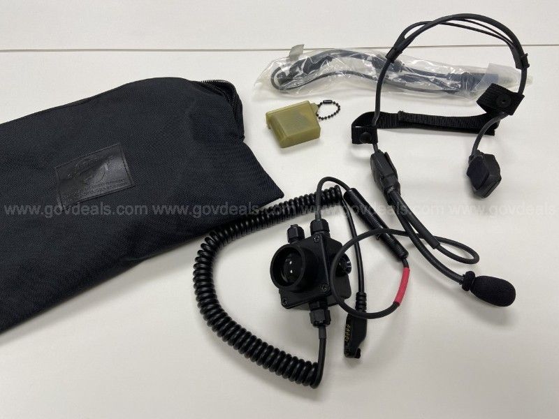 Atlantic Signal Tactical Bone Conduction Headset(s) | AllSurplus