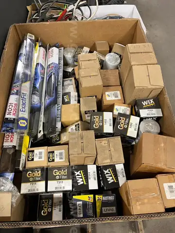 Lot of various unused air and oil filters