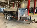 2019 QUALITY STEEL 6 x 12 DUMP TRAILER