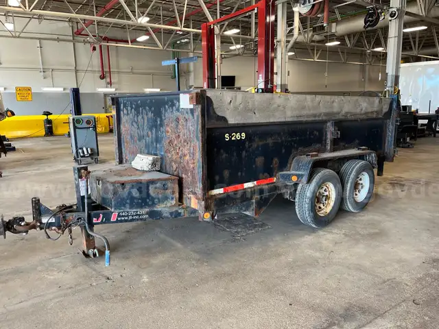 2019 QUALITY STEEL 6 x 12 DUMP TRAILER