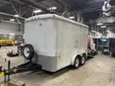 SEWER EQUIPMENT OF AMERICA EASEMENT MACHINE (SECA) &#x26; 2000 USCA 7X12 ENCLOSED TRAILER