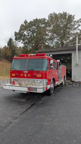 1989 Pierce Arrow 4-Door Pumper Fire Engine - 1500 GPM Waterous Pump