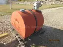 Transfer tank with manual pump Approximately 300 Liters capacity
