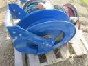 Lot of 2 - Hannay/Cox Reels with hydraulic hose and electric motor for reel in function