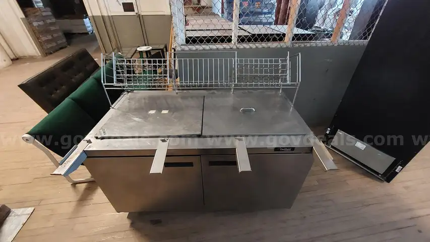 Delfield Top Refrigerator on Wheels