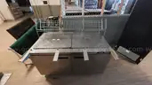 Delfield Top Refrigerator on Wheels