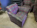 4x Fabric Armchairs
