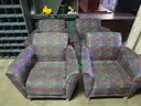4x Fabric Armchairs