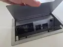Wooden Table with AC outlet