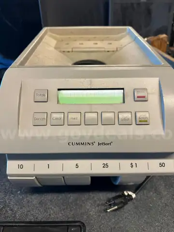 Cummins JetSort Coin Sorter