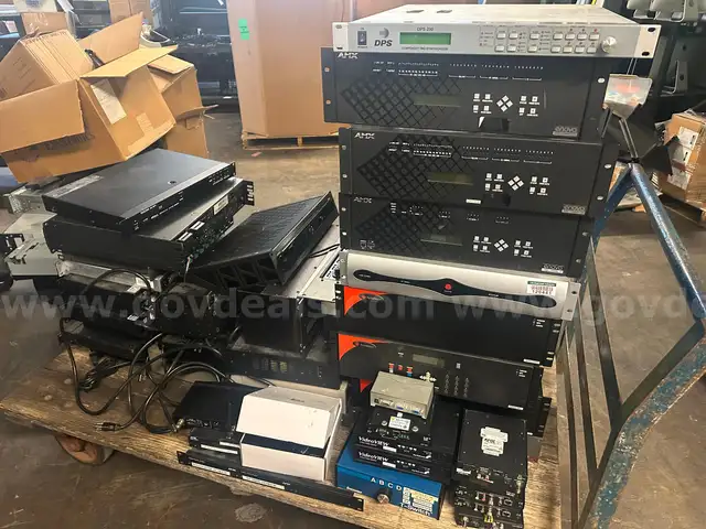 Lot of Miscellanous Audio/Visual Equipment