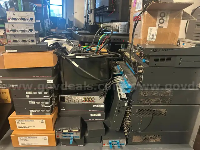 Lot of Extron A/V Equipment
