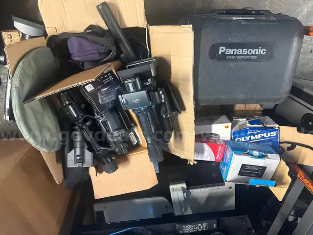 Lot of Cameras &#x26; Camera Accessories