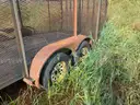 Metal Mesh Enclosed Trailer