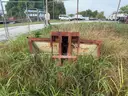 Ram Plate From Trash Compactor Body