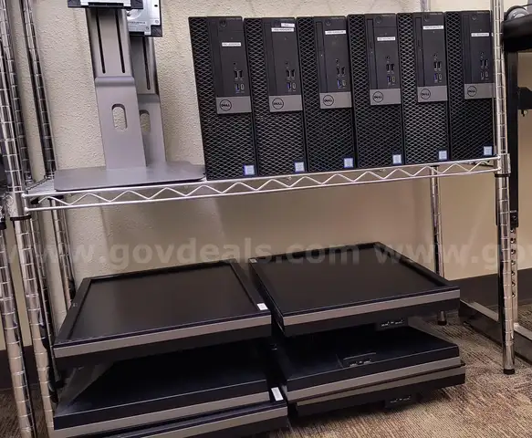 6 - Dell Optiplex 7050 Desktop Computers and 6 - Dell 2209WA Monitors