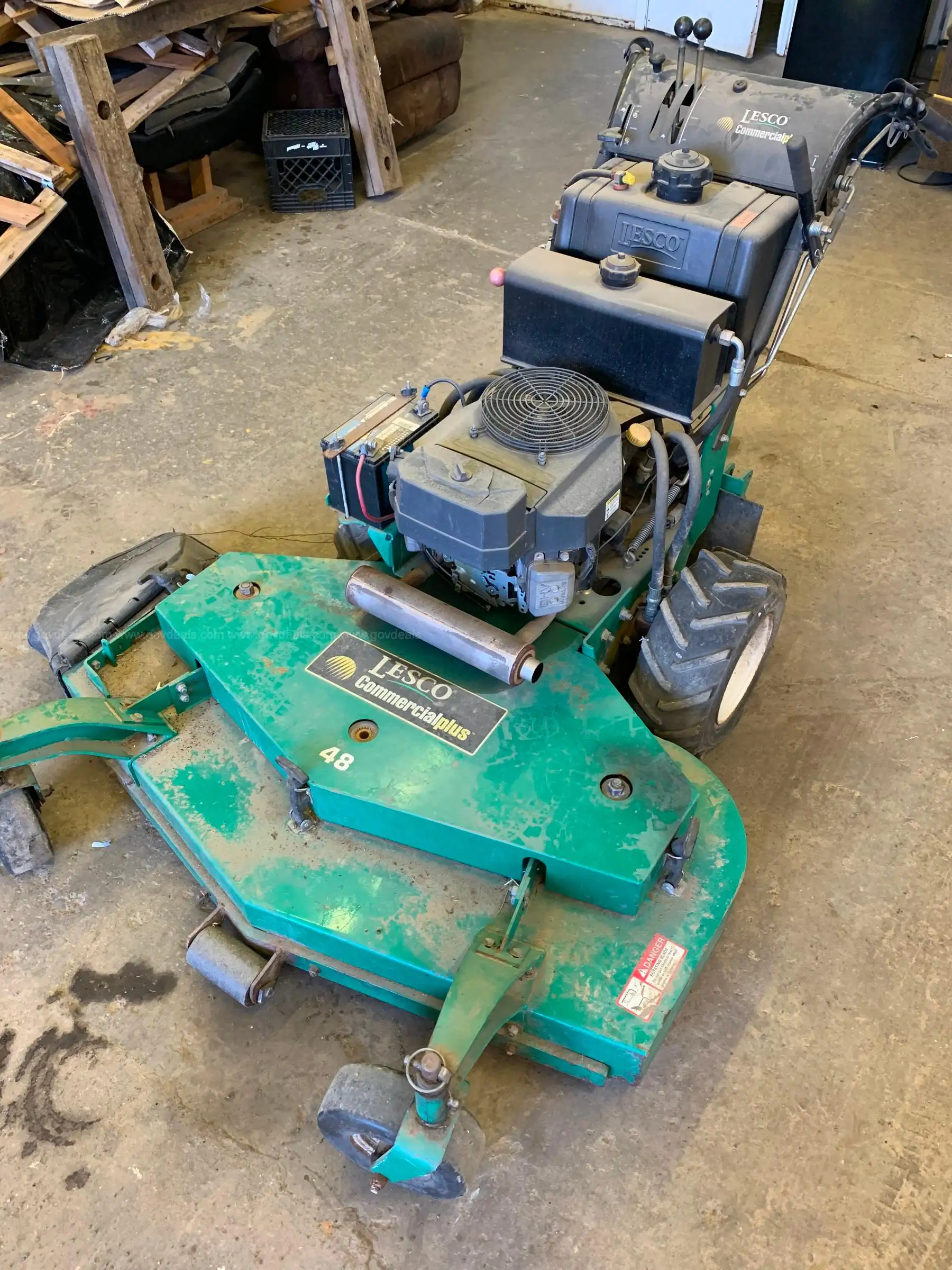 Lesco walk behind discount mower for sale