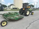 1999 John Deere 5410 with 10 ft shredder