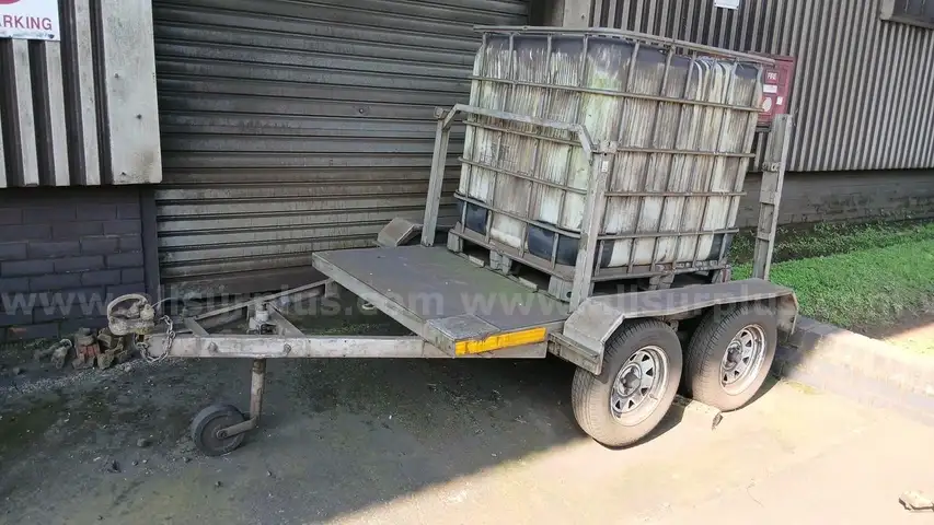 Double Axle IBC Trailer