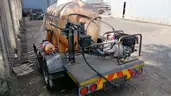 Double Axle Tanker Trailer with Pump