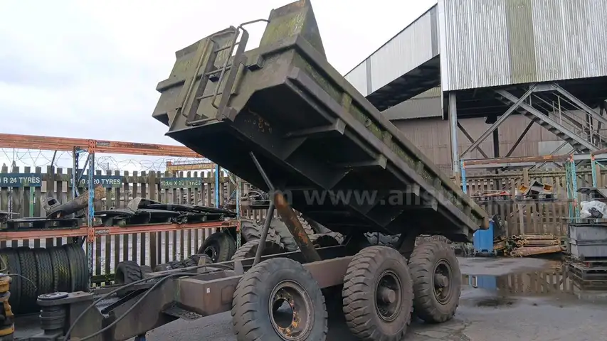 Double Axle Tipper Trailer