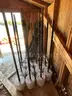 Lot of (18) Fence Posts