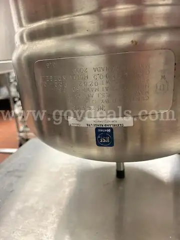 Cleveland Jacketed Steam Kettle