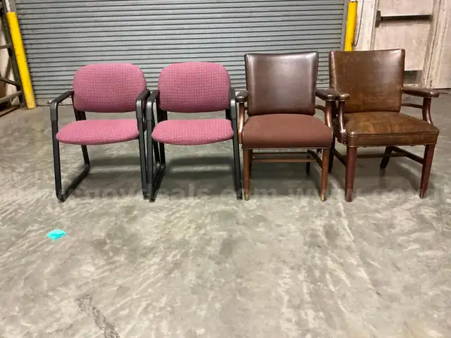 Miscellaneous Chairs  Qty 4
