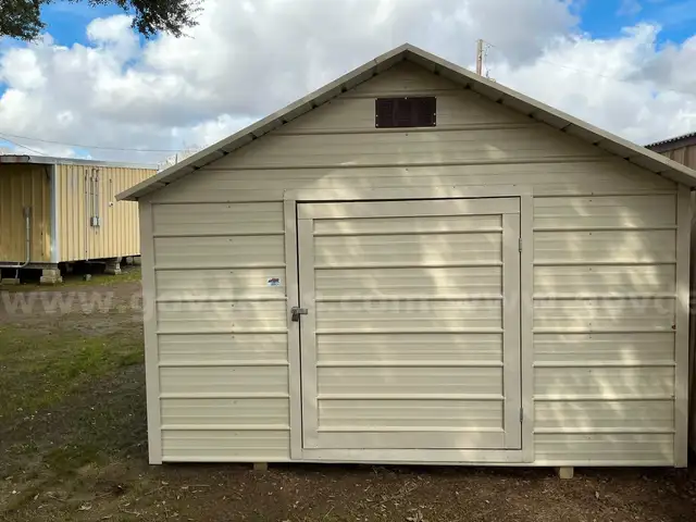 Portable  Storage Shed- Approximately 12' W x 16' D x 8' H