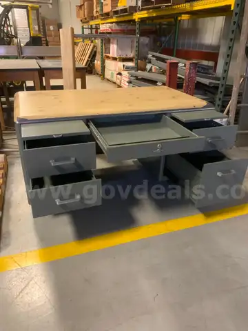 Misc Metal Desk