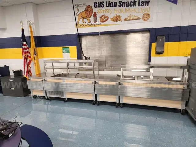 15ft Cafeteria Serving Line