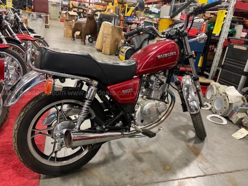 1995 Suzuki GN125 Motorcycle | AllSurplus
