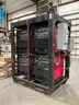 ( 4 PACK RACK) LINCOLN ELECTRIC IDEALARC R3R-400 STICK WELDER SYSTEM