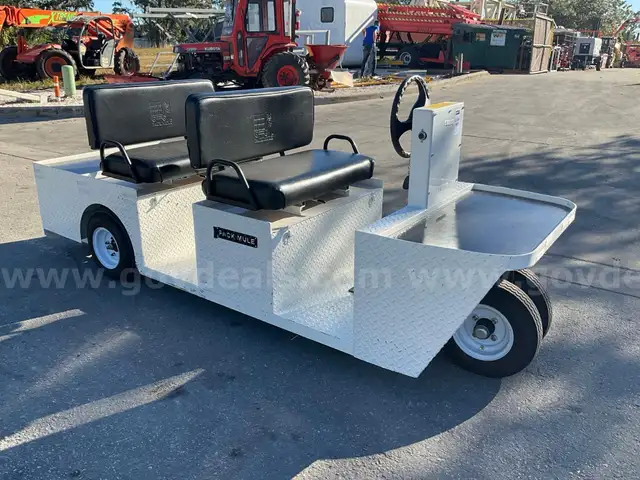 2016 PACK MULE CART, ELECTRIC, LOW HRS SHOWING, 36V, LOAD 1000LBS
